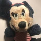 Vintage Walt Disney Plush Minnie Mouse Made In Taiwan RARE