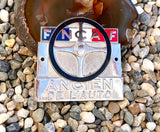 F.N.C.A.F Federation Nationale Clubs Automobiles France Ancien Car Badge 844M