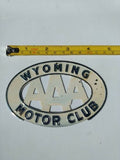 Wyoming Motor Club Car Badge