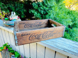 Coca-Cola Vintage Black Coca Cola Bottle 68 Los Angeles Wooden Bin Crate Tray