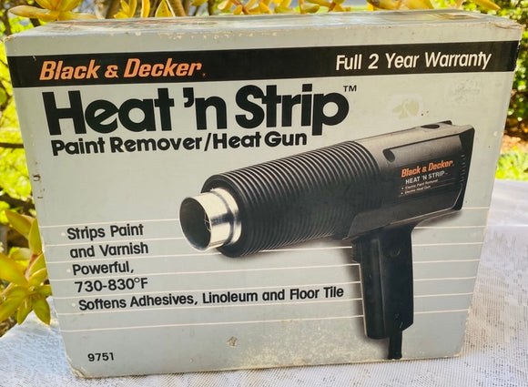 Black & Decker Heat’n Strip Paint Removal Adhesive Etc Heat Handheld Gun