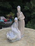 Nao By Lladro Spain Glazed Holy Family Nativity Scene #252 Porcelain