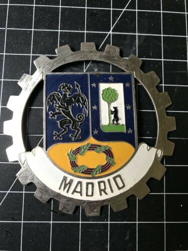 Madrid Car Badge