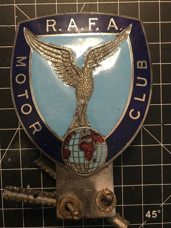 Royal Air Force RAFA Motor Club Car Badge