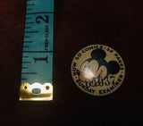 Rare 1917 Sunday Examiner Mickey Mouse Pin Button Signed Greenduck Co. Chicago
