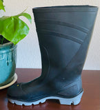 Bata Men’s Rain Boot Steel Toe Shank Black Ansi Waterproof Size 10 USA 44