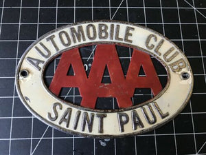 Automobile Club Saint Paul Car Badge