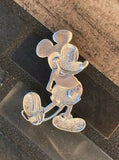 Sterling Silver Signed DLC Disney Mickey Mouse Pendant