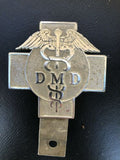 Doctor Of Medical Dentistry DMD Silver Tone Car Badge D.M.D Med Dentist