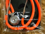 Professional Prestige Medical Corp Sprague Stethoscope 16” Neon Orange Dual Tube