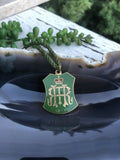 1981 Henley Royal Regatta Member’s Green Enamel Badge Bailey Marlow