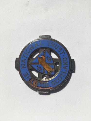 The National Trust . For Scotland Car Badge