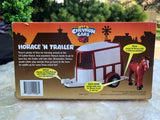 Chevron Cars Collection 1997 Horace 'n Trailer w/ Hitch for Towing New In Box