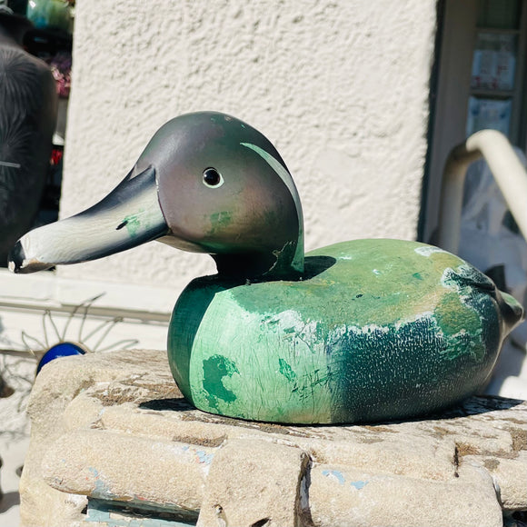 Vintage The Boyds Collection Classic Pintail Wooden Duck Decoy Signed Louenthal