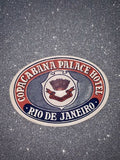 Copacabana Palace Hotel Rio De Janeiro Luggage Label Sticker Unused Rare