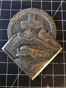 Souvenir De La Suisse-Andenken An Die Schweiz Car Badge