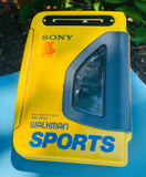 Sony Sports Walkman Radio Cassette Portable Music Player WM-AF54