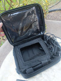 Color TFT LCD Monitor Portable Audio Video System Cable, Remote & Case