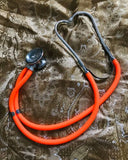 Professional Prestige Medical Corp Sprague Stethoscope 16” Neon Orange Dual Tube