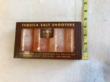 Tequila Salt Shooters100% Himalayan Salt Shot Glasses Set of 4 sealed new