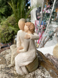 Willow Tree Anniversary I Love Thee Susan Lordi Wood Figure Demdaco HandPainted