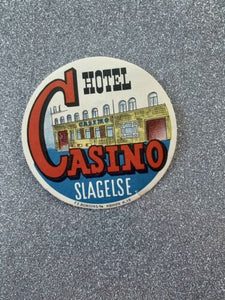 Hotel Casino Slagelse Luggage Label