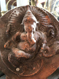 Antique Terracotta Tribal Elephant Hindu Ganesh Spiritual Temple Statue Figure