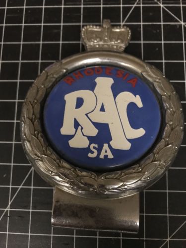 Royal Automobile Club Rhodesia Car Badge