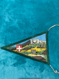 Vintage Col Croi Fer Collectible Pennant Flag