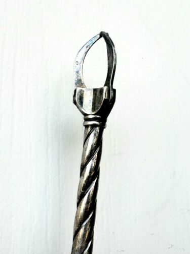 Rare Antique Silver Plated Mechanical Prongs
