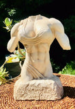 Vintage Signed Niels Anderson Female Body Building Statue Sculpture
