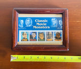 1996 Horror Classic Movie Monsters Rare Collectible Stamps Frankenstein Framed